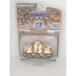 Greenlight 1:64 M4 Sherman Tank U.S. Army -56th Tank Battalion 5th Army C Company Cassino